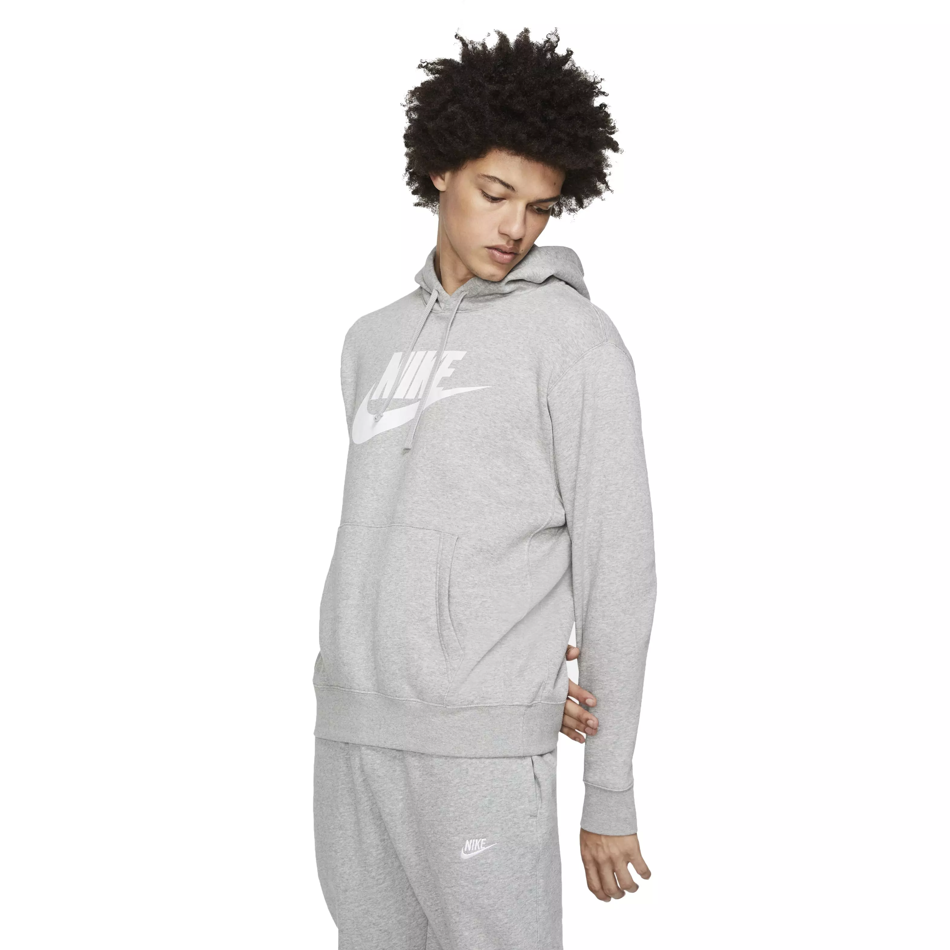 Nike sportswear club online fleece grey